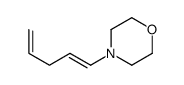 Morpholine,4-(1,4-pentadienyl)- (9CI)结构式