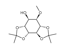 1L-3,4,:5,6-di-O-isopropylidene-2-O-methyl-chiro-inositol Structure