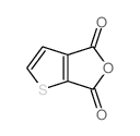 2,3-噻吩二甲酸酐结构式