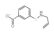 3-nitro-N-prop-2-enyl-benzenesulfenamide结构式