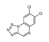 7,8-dichlorotetrazolo[1,5-a]quinoxaline结构式