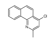 4-chloro-2-methylbenzo[h]quinoline Structure