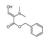 benzyl 2-(dimethylamino)-3-hydroxyprop-2-enoate结构式