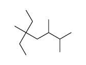 5-ethyl-2,3,5-trimethylheptane结构式