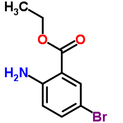 Ethyl 2-amino-5-bromobenzoate Structure