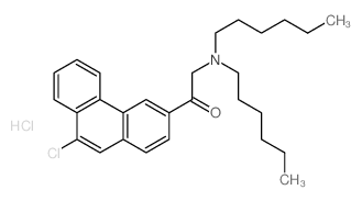 1-(9-chlorophenanthren-3-yl)-2-(dihexylamino)ethanone Structure