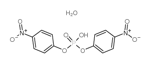 磷酸双(4-硝基苯基)酯结构式