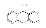 5H-(1)Benzopyrano(2,3-b)Pyridin-5-ol Structure