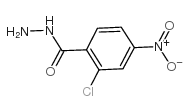 2-氯-4-硝基苯甲酰肼结构式