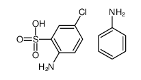 2-amino-5-chlorobenzenesulfonic acid,aniline Structure