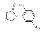 1-(5-氨基-2-甲基-苯基)-吡咯烷-2-酮结构式