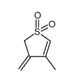 4-methyl-3-methylene-2,3-dihydrothiophene 1,1-dioxide Structure