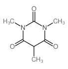 2,4,6(1H,3H,5H)-Pyrimidinetrione,1,3,5-trimethyl-结构式