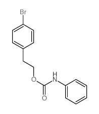 2-(4-bromophenyl)ethyl N-phenylcarbamate结构式