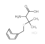 D-Valine,3-[(phenylmethyl)thio]-, hydrochloride (9CI) Structure