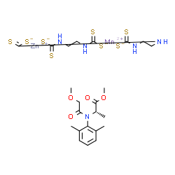 Metalaxyl-mancozeb结构式