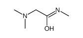 2-(dimethylamino)-N-methylacetamide结构式