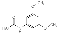 N-(3,5-二甲氧基苯基)乙酰胺结构式