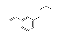 1-butyl-3-ethenylbenzene结构式