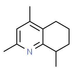 Quinoline, 5,6,7,8-tetrahydro-2,4,8-trimethyl-结构式