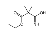 ethyl 3-amino-2,2-dimethyl-3-oxopropanoate结构式