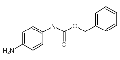 n-(4-氨基苯基)氨基甲酸苄酯结构式