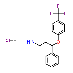 norfluoxetine hydrochloride structure