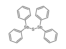 bis(diphenylantimony) sulfide结构式