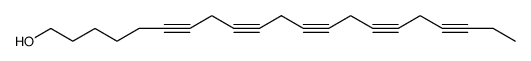 6,9,12,15,18-Heneicosapentayn-1-ol结构式