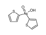 di-[2]thienyl-arsinic acid结构式