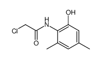 2-(2-chloro-acetylamino)-3,5-dimethyl-phenol结构式