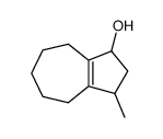 3-methyl-1,2,3,4,5,6,7,8-octahydro-azulen-1-ol Structure
