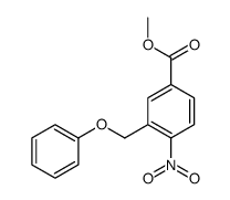methyl 4-nitro-3-(phenoxymethyl)benzoate Structure