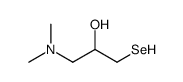 1-(dimethylamino)-3-selanylpropan-2-ol结构式