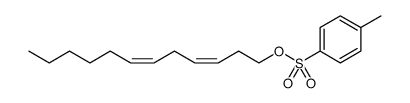3,6-Dodecadien-1-ol, 4-methylbenzenesulfonate, (Z,Z)结构式