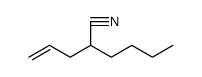 Hexanenitrile, 2-(2-propen-1-yl) Structure