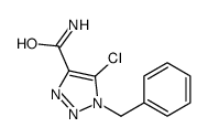 1-benzyl-5-chlorotriazole-4-carboxamide Structure