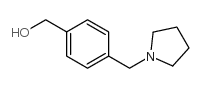 [4-(pyrrolidin-1-ylmethyl)phenyl]methanol Structure
