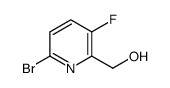 (6-bromo-3-fluoropyridin-2-yl)methanol Structure