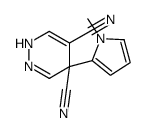 4-(1-methylpyrrol-2-yl)-1H-pyridazine-4,5-dicarbonitrile结构式