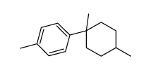 1-(1,4-dimethylcyclohexyl)-4-methylbenzene结构式
