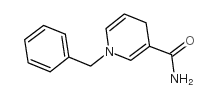 1-苄基-1,4-二氢烟酰胺结构式