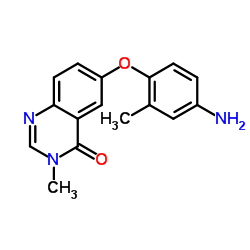 6-(4-Amino-2-methylphenoxy)-3-methyl-4(3H)-quinazolinone Structure