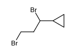 1-cyclopropyl-1,3-dibromopropane Structure