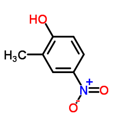 2-Methyl-4-nitrophenol structure