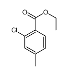 ethyl 2-chloro-4-methylbenzoate Structure
