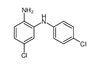1,2-Benzenediamine, 4-chloro-N2-(4-chlorophenyl)结构式