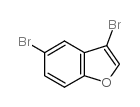3,5-二溴苯并呋喃结构式