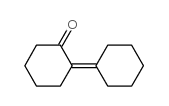 2-cyclohexylidenecyclohexanone结构式