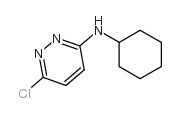 3-氯-6-环己基氨基吡嗪结构式